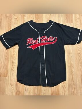 Vintage 90s Red Hot Chili Peppers Jersey Shirt Rare Music Band Giant Medium
